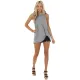 Simple Sleeveless Solid Color Halter-Neck Vest Top Simple Sleeveless Solid Color Halter-Neck Vest Top
