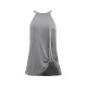 Simple Sleeveless Solid Color Halter-Neck Vest Top Simple Sleeveless Solid Color Halter-Neck Vest Top