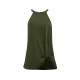 Simple Sleeveless Solid Color Halter-Neck Vest Top Simple Sleeveless Solid Color Halter-Neck Vest Top