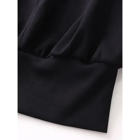 Loose Sleeveless Split-Joint Solid Color V-Neck Vest Top Loose Sleeveless Split-Joint Solid Color V-Neck Vest Top
