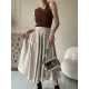 Asymmetric Solid Color Sleeveless V-Neck Vest Top Asymmetric Solid Color Sleeveless V-Neck Vest Top