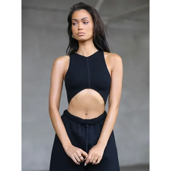 Solid Color Cropped Tank Solid Color Cropped Tank