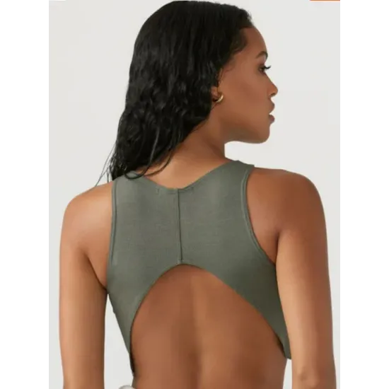 Solid Color Cropped Tank Solid Color Cropped Tank