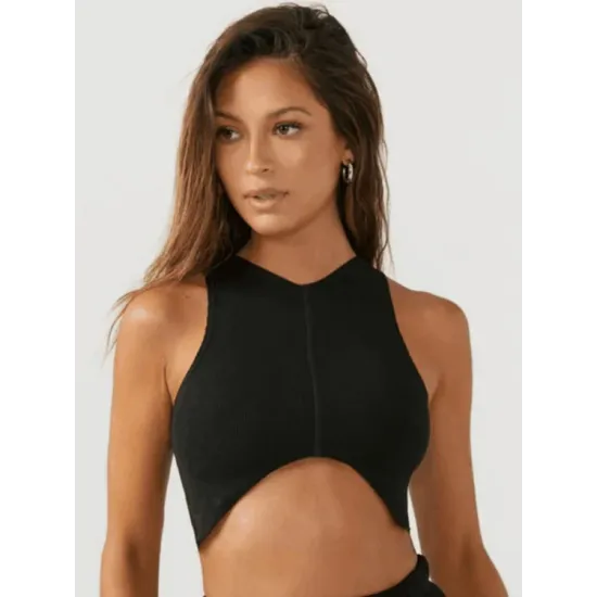 Solid Color Cropped Tank Solid Color Cropped Tank