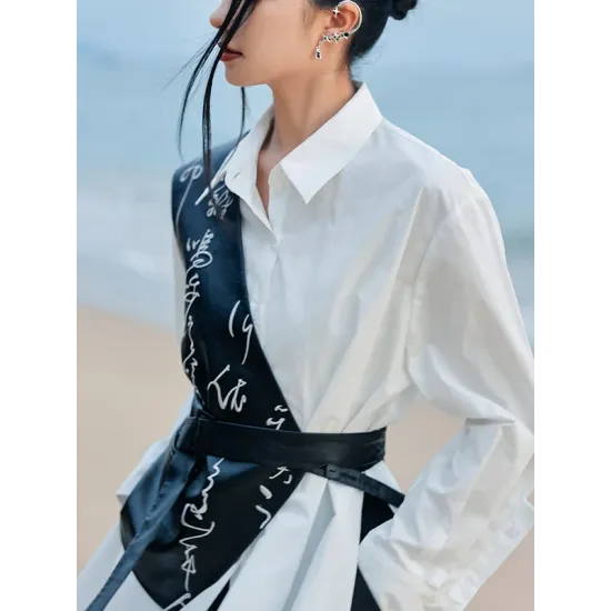 Asymmetric Irregular Clipping Sleeveless Vest Top Asymmetric Irregular Clipping Sleeveless Vest Top