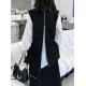 Asymmetric Zipper Loose Sleeveless Round-Neck Vest Top Asymmetric Zipper Loose Sleeveless Round-Neck Vest Top