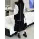 Asymmetric Zipper Loose Sleeveless Round-Neck Vest Top Asymmetric Zipper Loose Sleeveless Round-Neck Vest Top