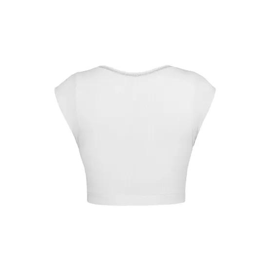 Split-Joint Cap Sleeve Skinny Deep V-Neck Vest Top Split-Joint Cap Sleeve Skinny Deep V-Neck Vest Top