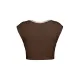 Split-Joint Cap Sleeve Skinny Deep V-Neck Vest Top Split-Joint Cap Sleeve Skinny Deep V-Neck Vest Top