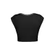 Split-Joint Cap Sleeve Skinny Deep V-Neck Vest Top Split-Joint Cap Sleeve Skinny Deep V-Neck Vest Top