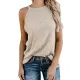 Solid Color Loose Halter-Neck Vest Top Solid Color Loose Halter-Neck Vest Top