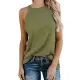 Solid Color Loose Halter-Neck Vest Top Solid Color Loose Halter-Neck Vest Top