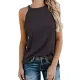 Solid Color Loose Halter-Neck Vest Top Solid Color Loose Halter-Neck Vest Top