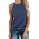 Solid Color Loose Halter-Neck Vest Top Solid Color Loose Halter-Neck Vest Top