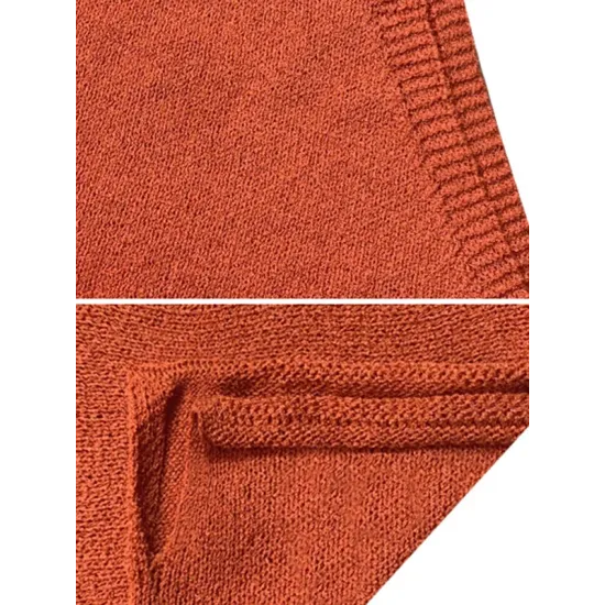 Solid Color Loose Halter-Neck Vest Top Solid Color Loose Halter-Neck Vest Top