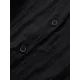 Buttoned Solid Color Loose Sleeveless V-neck Vest Top Buttoned Solid Color Loose Sleeveless V-neck Vest Top