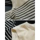 Striped Loose Sleeveless Round-neck Vest Top Striped Loose Sleeveless Round-neck Vest Top