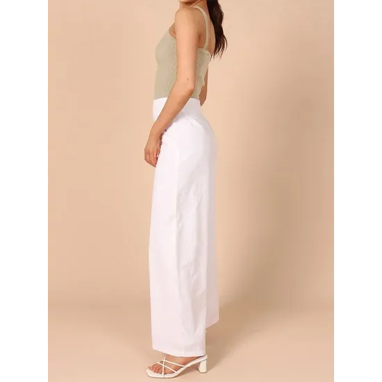 Solid Color Skinny Sleeveless Halter-Neck Vest Top Solid Color Skinny Sleeveless Halter-Neck Vest Top
