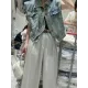 Asymmetric Buttoned Pockets Split-Joint Loose Sleeveless Lapel Collar Vest Outerwear Asymmetric Buttoned Pockets Split-Joint Loose Sleeveless Lapel Collar Vest Outerwear