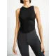 Back Cross Solid Color Skinny Sleeveless Vest Top Back Cross Solid Color Skinny Sleeveless Vest Top
