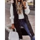 Buttoned Drawstring Keep Warm Solid Color Split-Joint Zipper Hooded Sleeveless Vest Outerwear Padded Coat Buttoned Drawstring Keep Warm Solid Color Split-Joint Zipper Hooded Sleeveless Vest Outerwear Padded Coat