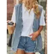 Split-Joint Loose Sleeveless V-Neck Vest Top Split-Joint Loose Sleeveless V-Neck Vest Top