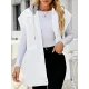 Buttoned Detachable Hooded Pockets Split-Joint Loose Sleeveless Lapel Collar Vest Outerwear Buttoned Detachable Hooded Pockets Split-Joint Loose Sleeveless Lapel Collar Vest Outerwear