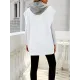 Buttoned Detachable Hooded Pockets Split-Joint Loose Sleeveless Lapel Collar Vest Outerwear Buttoned Detachable Hooded Pockets Split-Joint Loose Sleeveless Lapel Collar Vest Outerwear