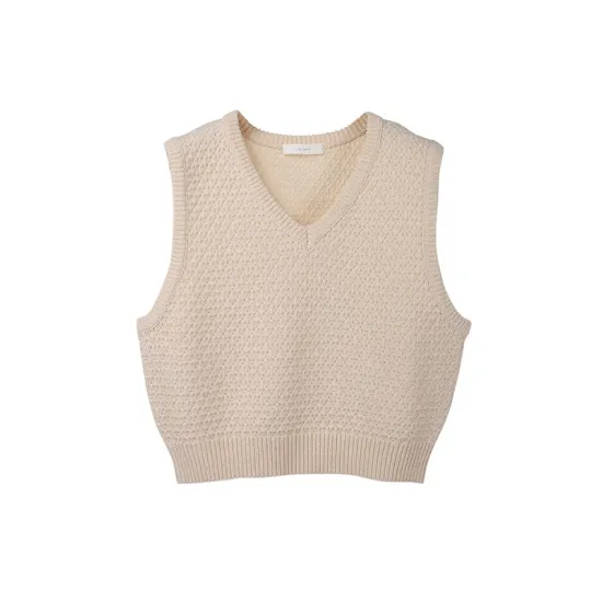 Solid Color Loose Sleeveless V-Neck Vest Top Solid Color Loose Sleeveless V-Neck Vest Top