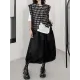 Hollow Solid Color Split-Joint Irregular Clipping Loose Round-Neck Vest Top Hollow Solid Color Split-Joint Irregular Clipping Loose Round-Neck Vest Top