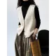 Split-Joint Loose Sleeveless V-Neck Vest Top Split-Joint Loose Sleeveless V-Neck Vest Top