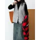Split-Joint Loose Sleeveless V-Neck Vest Top Split-Joint Loose Sleeveless V-Neck Vest Top
