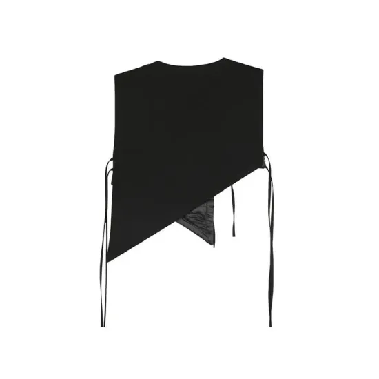 Swallow Gird Split-joint Cropped Vest Swallow Gird Split-joint Cropped Vest