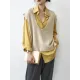 Knitting Irregularity Solid V-Neck Vest Knitting Irregularity Solid V-Neck Vest