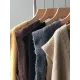 Knitting Irregularity Solid V-Neck Vest Knitting Irregularity Solid V-Neck Vest