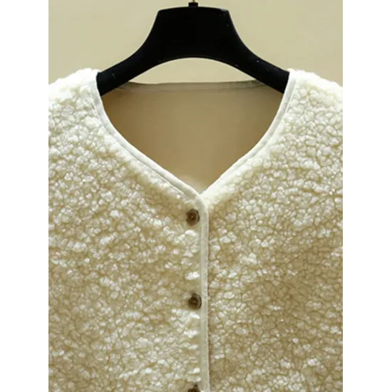 Loose Warm Lambswool Vest Loose Warm Lambswool Vest