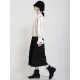 Urban Black&Apricot Knitting Vest Urban Black&Apricot Knitting Vest