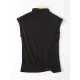 Simple Solid Color Sleeveless Casual High-Neck Vest Simple Solid Color Sleeveless Casual High-Neck Vest