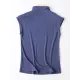 Simple Solid Color Sleeveless Casual High-Neck Vest Simple Solid Color Sleeveless Casual High-Neck Vest