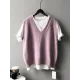 Simple 9 Colors V-Neck Loose Sleeveless Vest Simple 9 Colors V-Neck Loose Sleeveless Vest