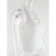 Simple Black&White Casual Sleeveless Halterneck Tanks