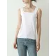 Casual Simple 6 Colors Square-Neck Sleeveless Vest Casual Simple 6 Colors Square-Neck Sleeveless Vest