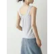Casual Simple 6 Colors Square-Neck Sleeveless Vest Casual Simple 6 Colors Square-Neck Sleeveless Vest