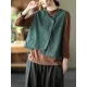 Vintage Asymmetric Solid Color Buttoned Vest Top Vintage Asymmetric Solid Color Buttoned Vest Top