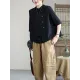 Vintage Asymmetric Solid Color Buttoned Vest Top Vintage Asymmetric Solid Color Buttoned Vest Top