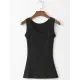 5 Colors Simple Solid Color Sleeveless Vest Top 5 Colors Simple Solid Color Sleeveless Vest Top
