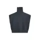 Buttoned Loose Sleeveless High Neck Vest Top Sweater Buttoned Loose Sleeveless High Neck Vest Top Sweater
