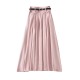 Women's Clothing Mid-length High Waist Hip Pleated Skirt Women's Clothing Mid-length High Waist Hip Pleated Skirt
