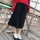 Fashion Thick Breathable Pleated Length Skirt