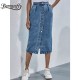 Streetwear Casual Pocket High Waist Straight Jeans